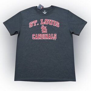 Fanatics St. Louis Cardinals T-Shirt Men’s XL Gray MLB Graphic Tee NWT